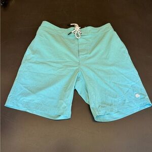 Lucky Brand Blue Board Shorts Quick-Dry Swimwear